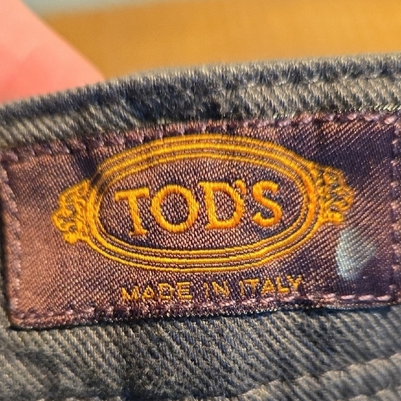 Tod's Gray Jeans Classic Style Medium-Weight Denim - Picture 2 of 10